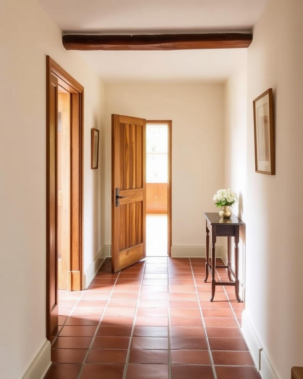 Period farmhouse hallway