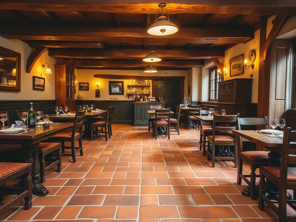 Country pub dining room